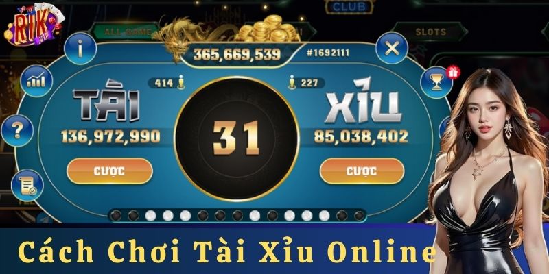 Cách chơi tài xỉu online tại nhà cái rất đơn giản 