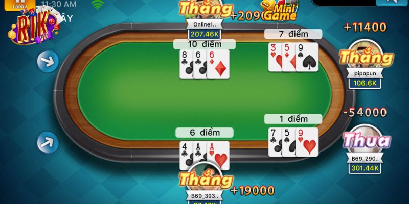 Bí quyết chơi 3 cây luôn thắng