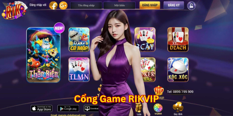 Rikvip kho trò chơi giải trí bất tận